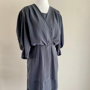 Vintage gray dress